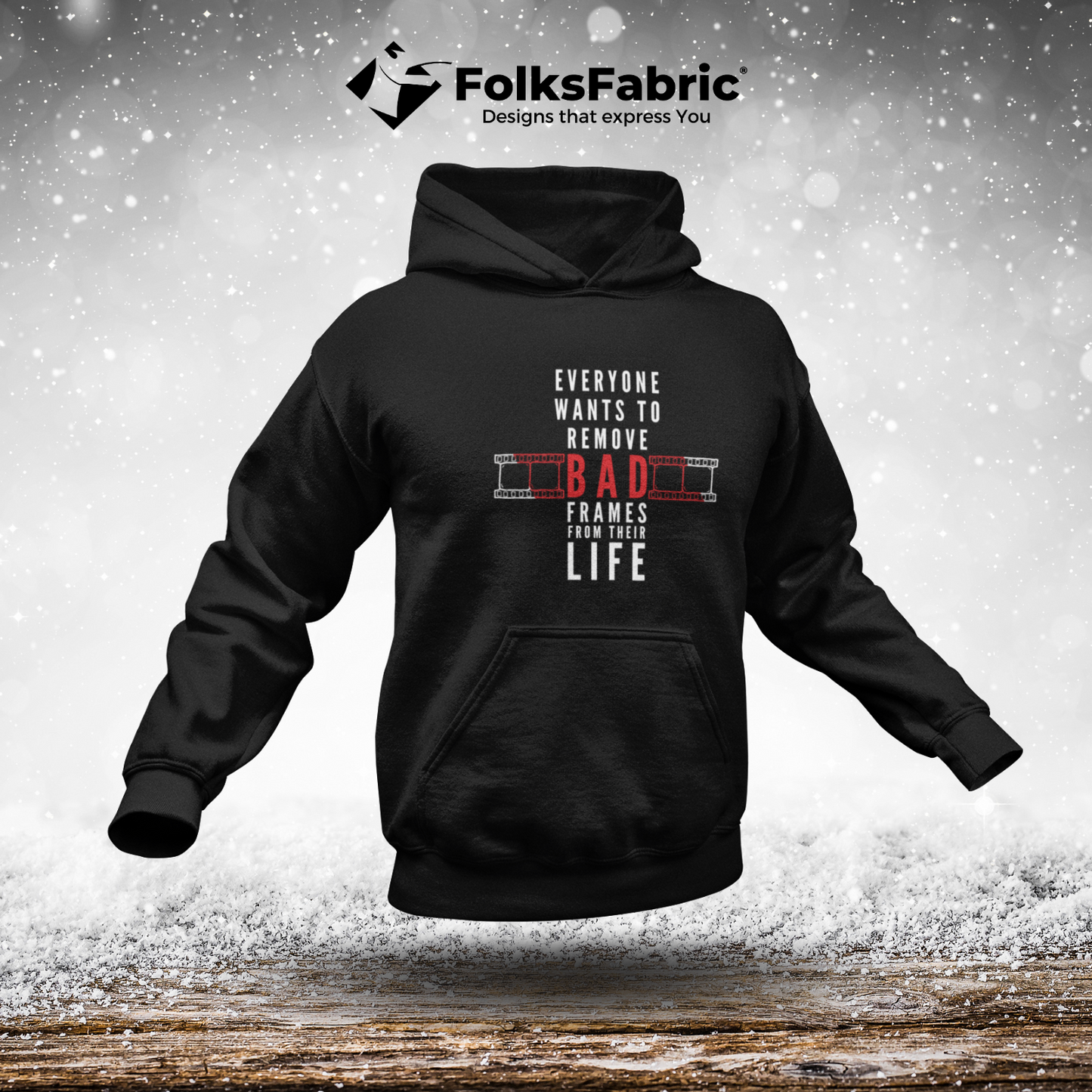 Bad Frames Hoody - FolksFabric