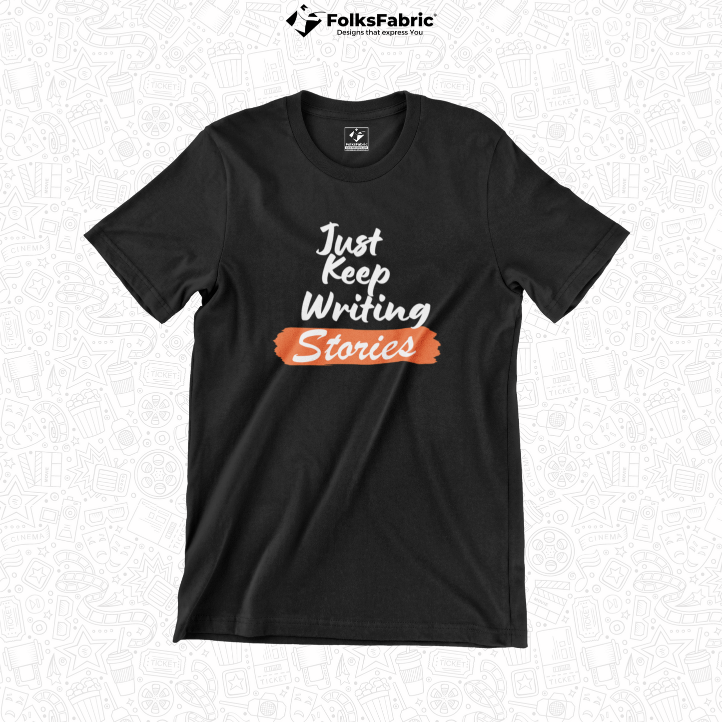 Just Keep Writing - FolksFabric