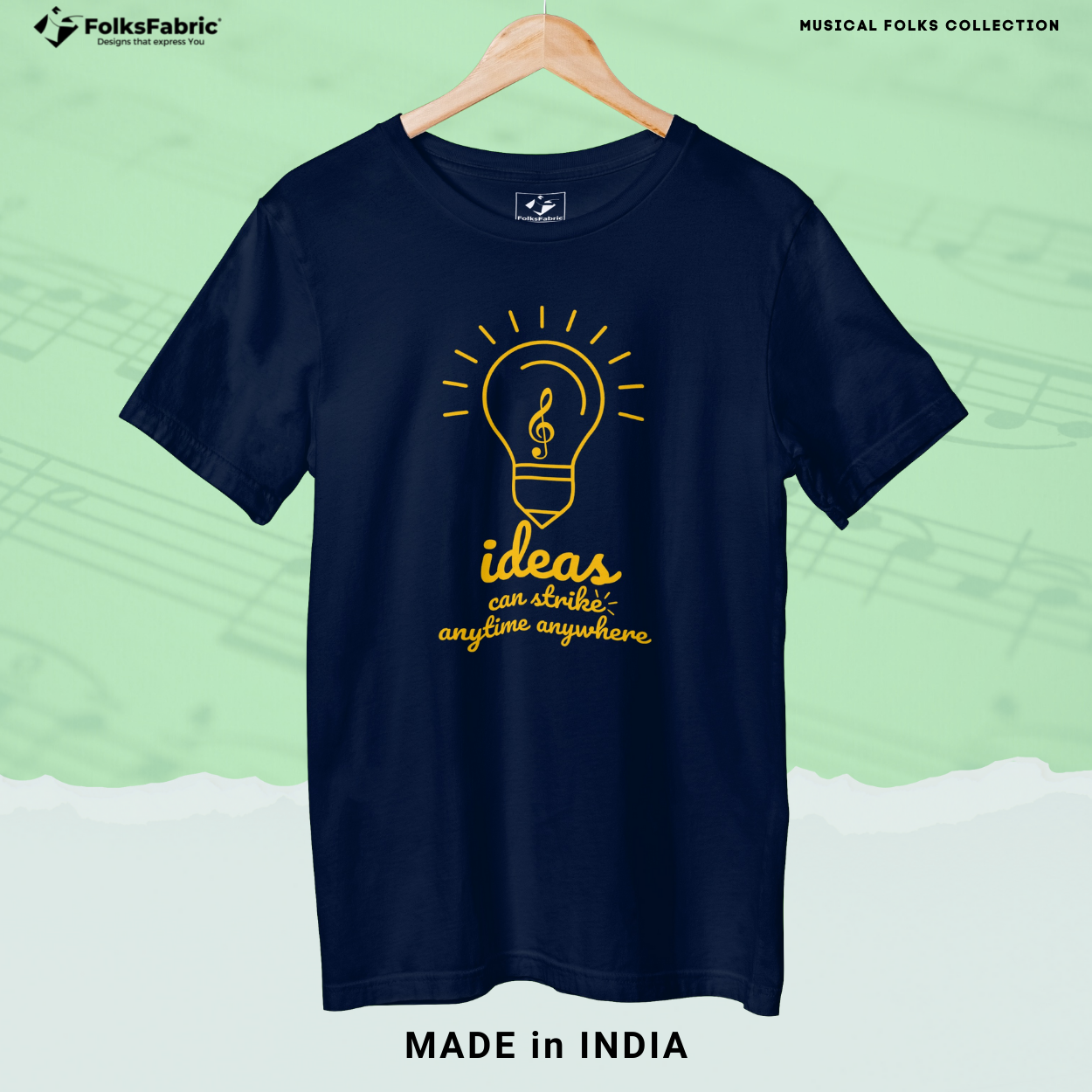 Ideas can strike - FolksFabric