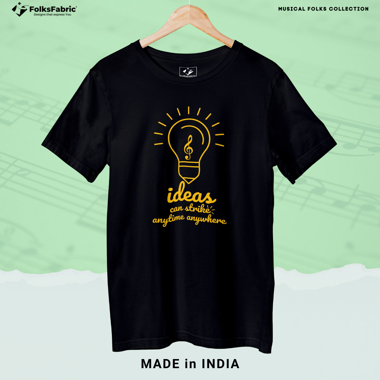 Ideas can strike - FolksFabric