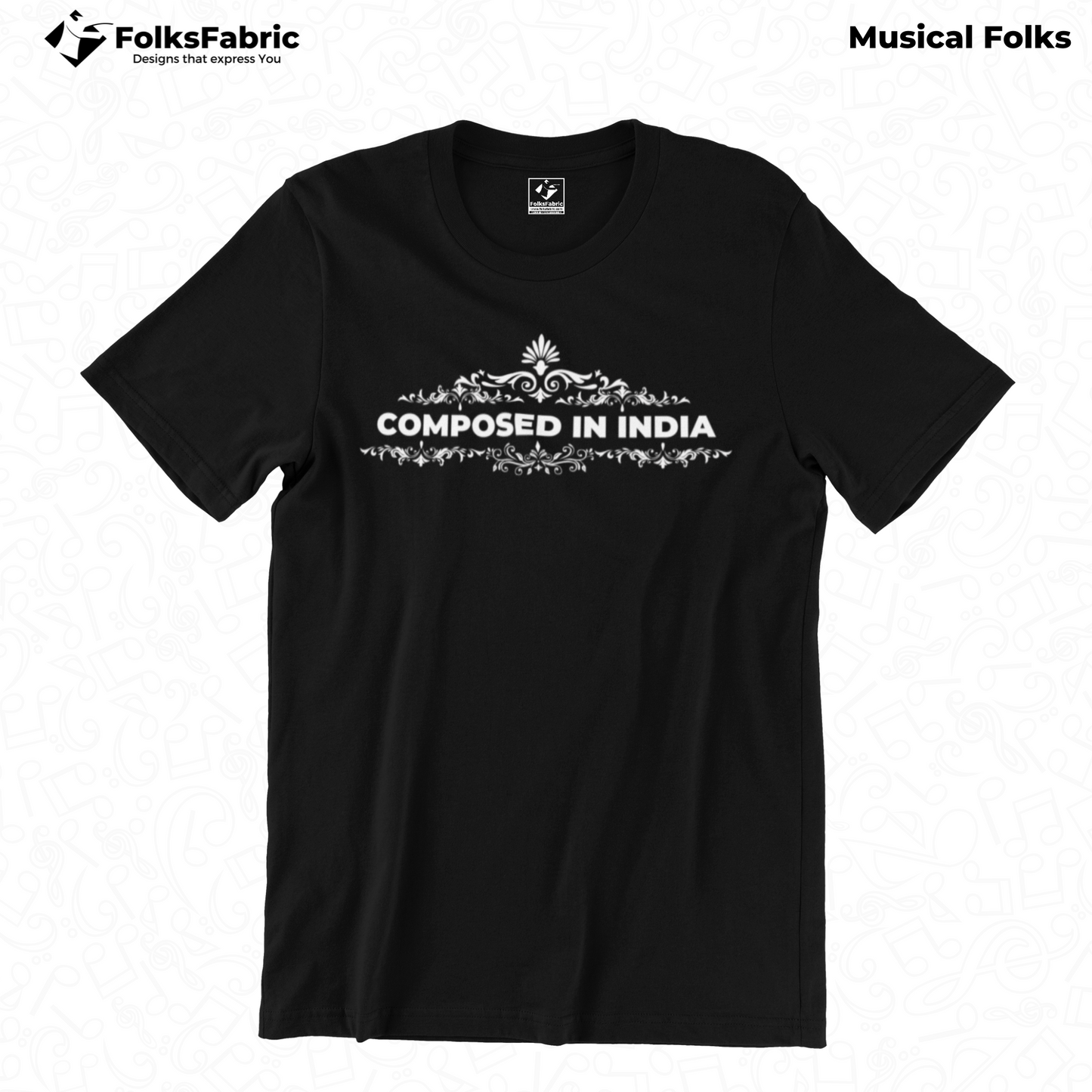 Composed in INDIA - FolksFabric