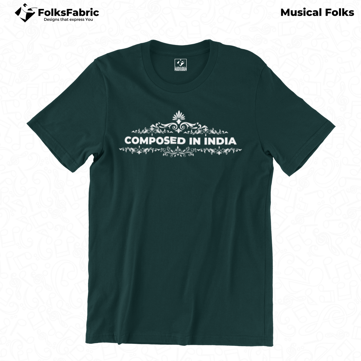 Composed in INDIA - FolksFabric