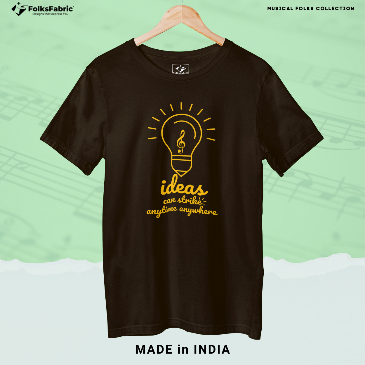 Ideas can strike - FolksFabric