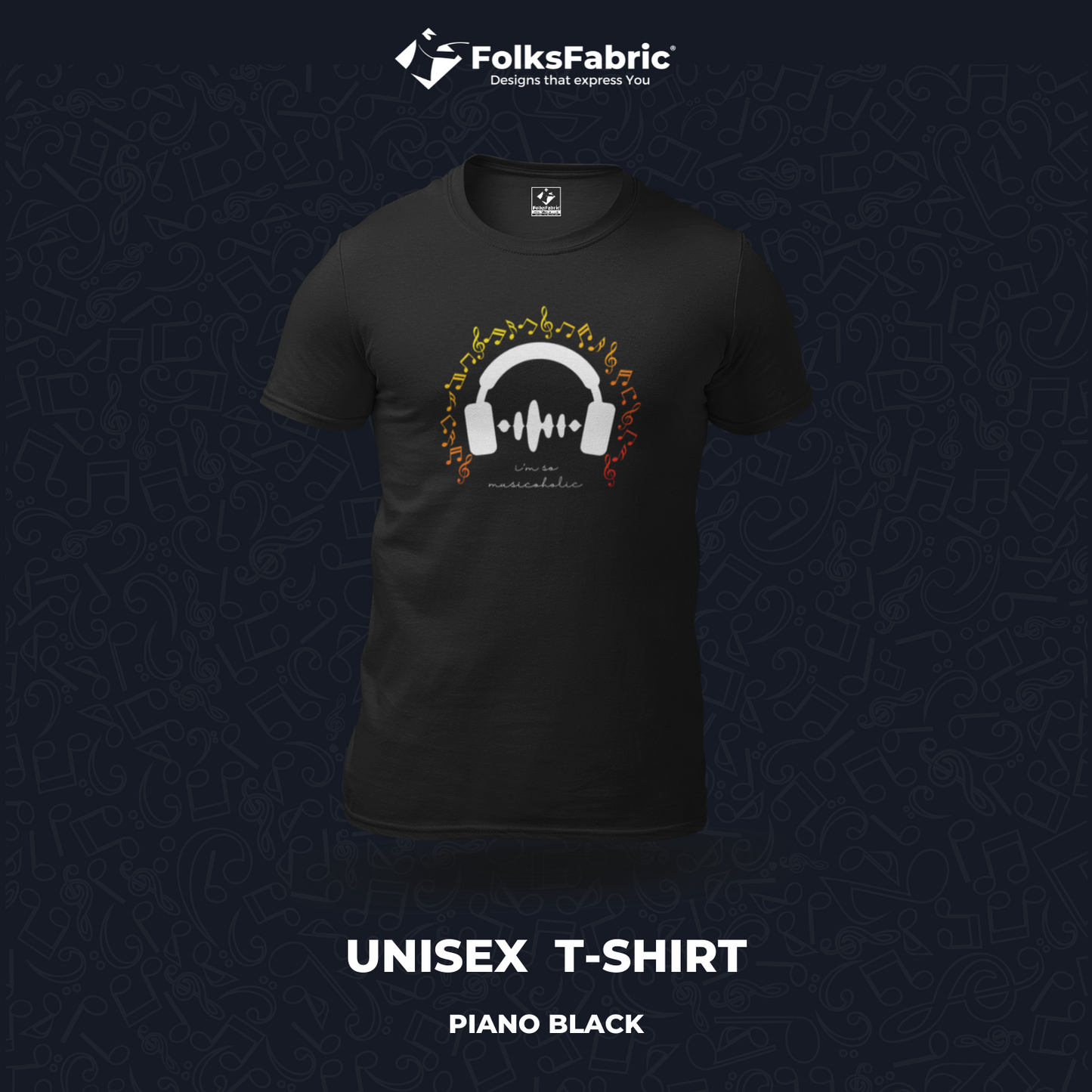 I'm so musicoholic - FolksFabric