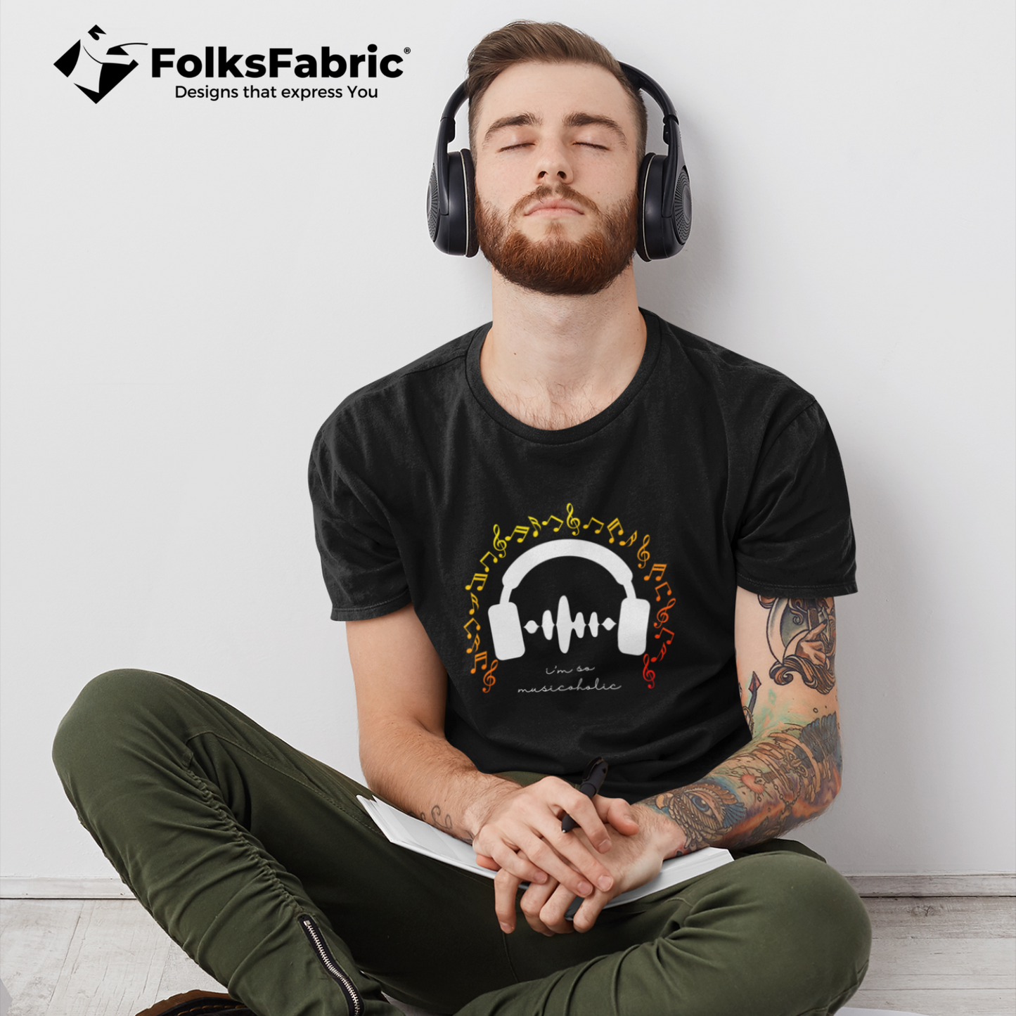 I'm so musicoholic - FolksFabric