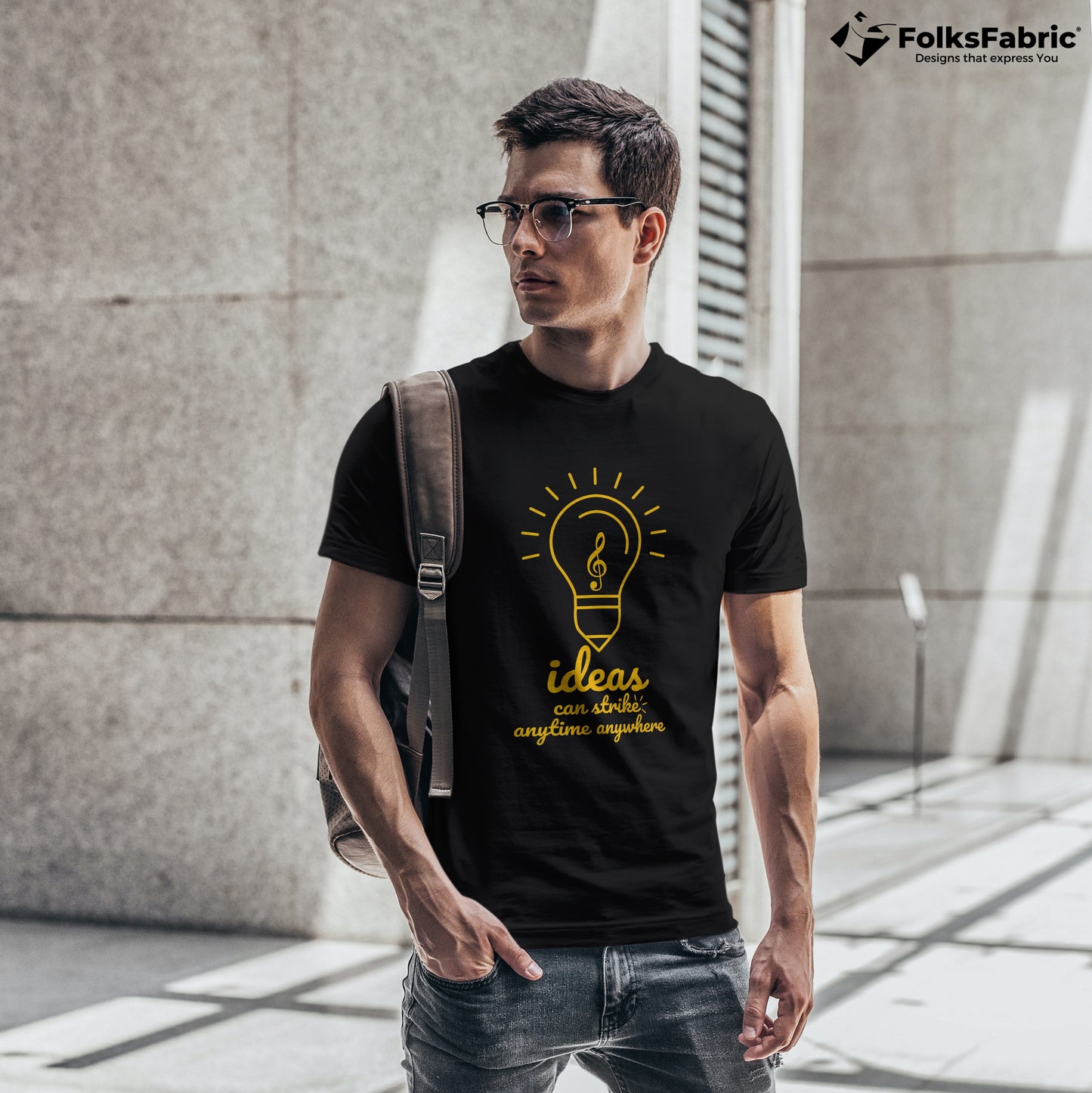 Ideas can strike - FolksFabric