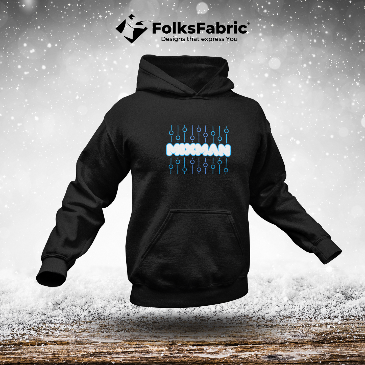 Mixman Hooded - FolksFabric 