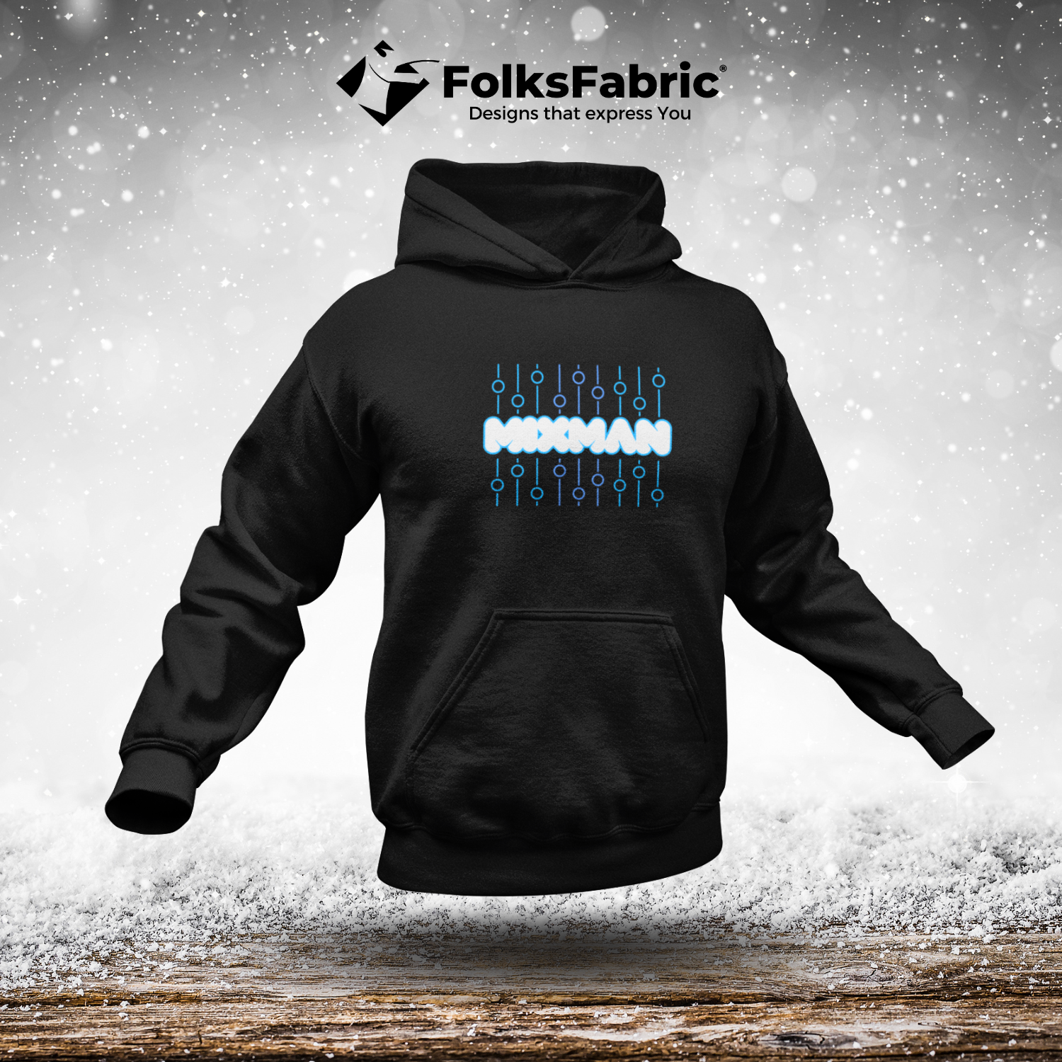 Mixman Hooded - FolksFabric 