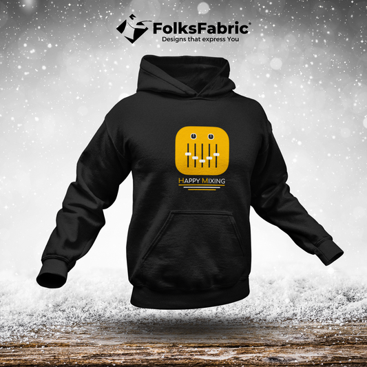 Happy Mixing Hooded - FolksFabric 