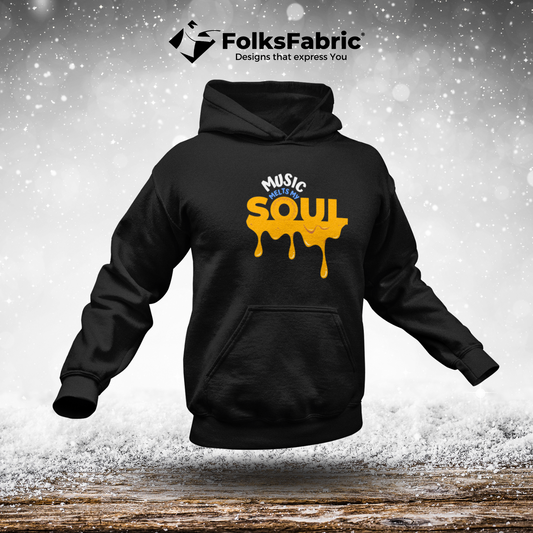 Music Melts My Soul Hooded - FolksFabric 