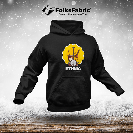 Ethnic Hooded - FolksFabric 