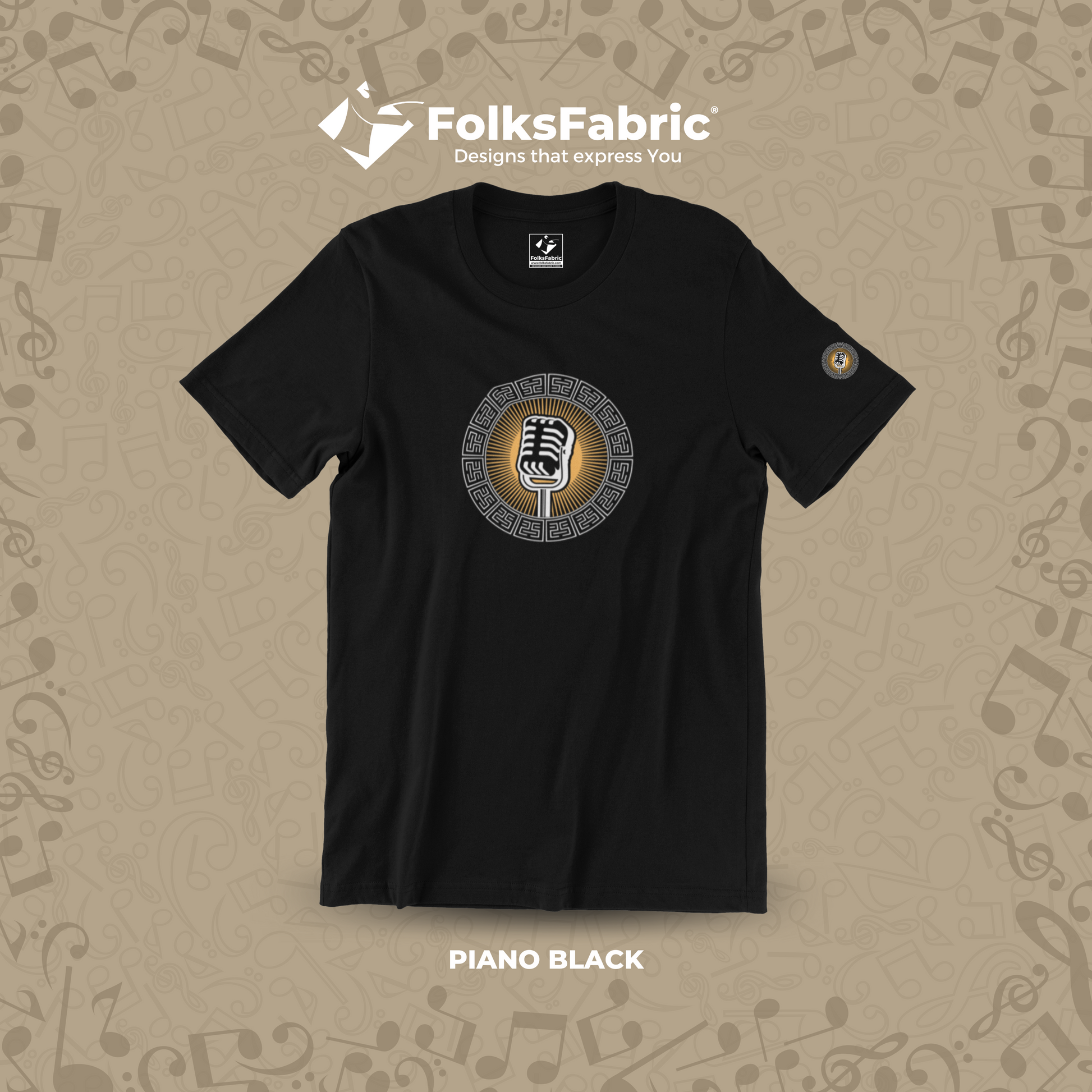 Microphone Merch Microphone Legend | Recording Engineer T-Shirts | Musical Folks ...
