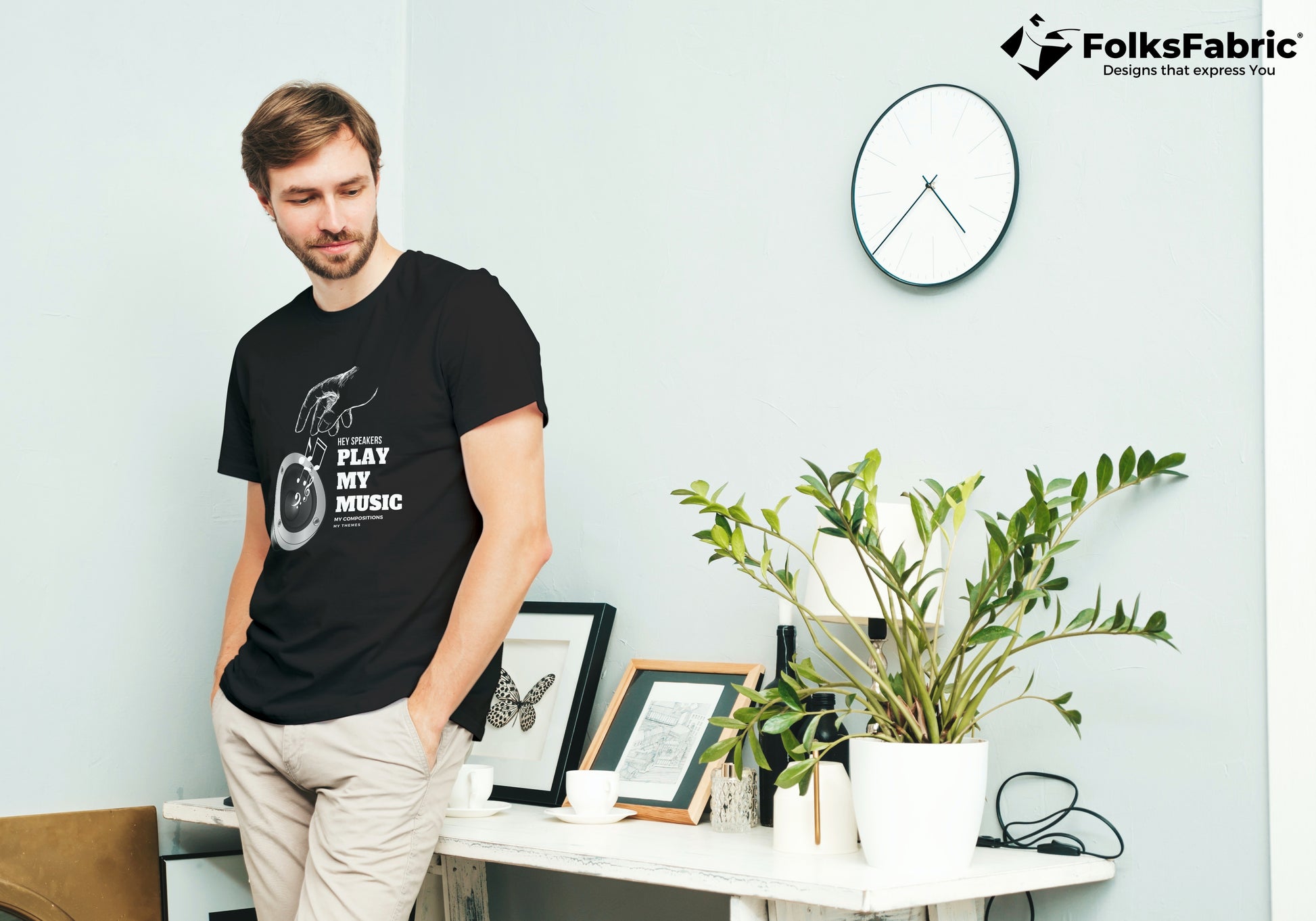 Hey Speakers - FolksFabric 